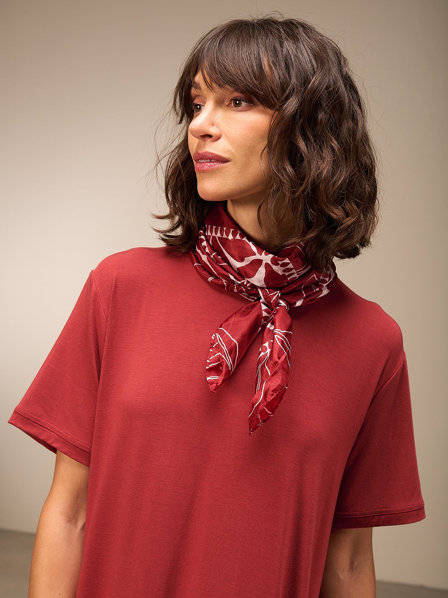 Silk scarf