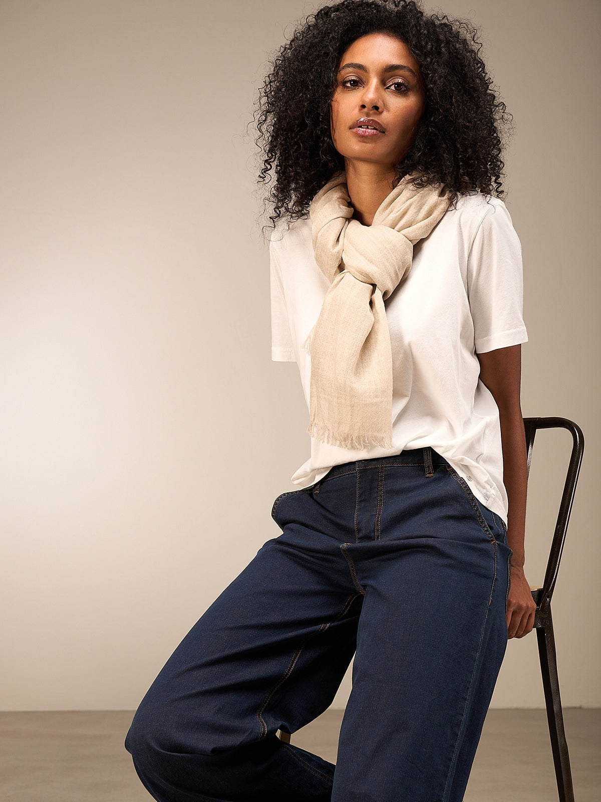 Wool scarf