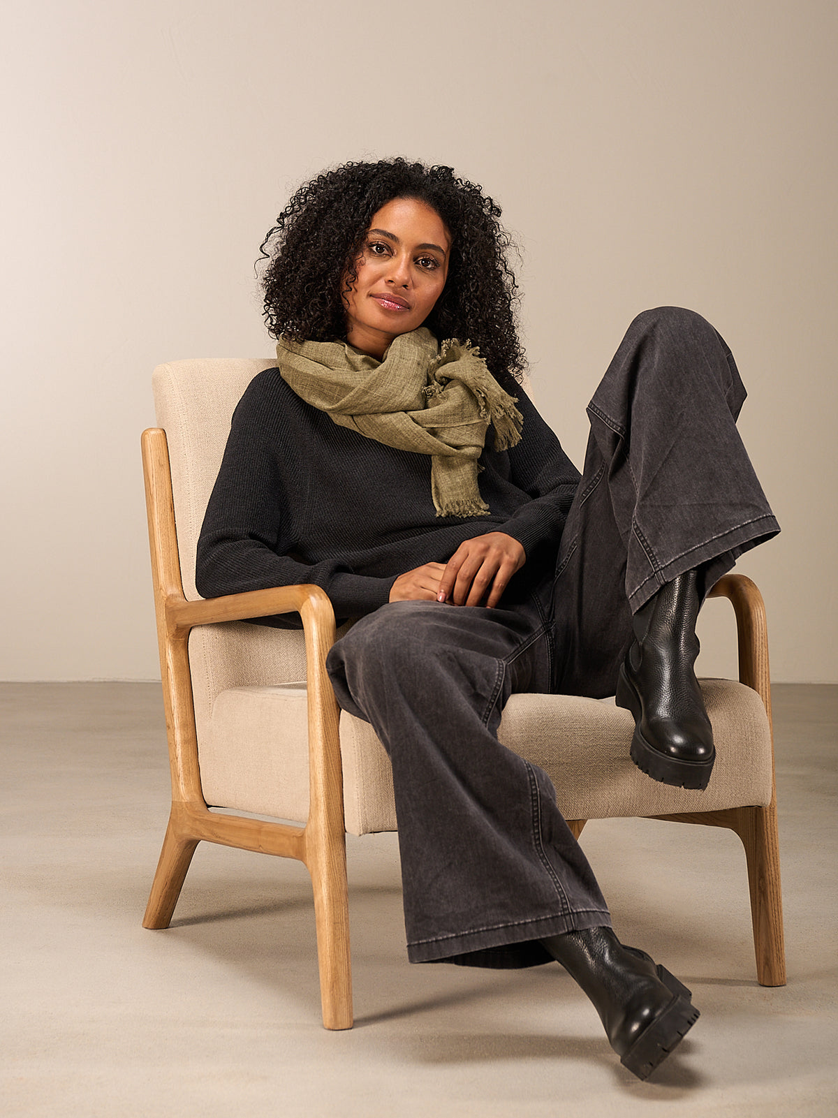 Wool scarf