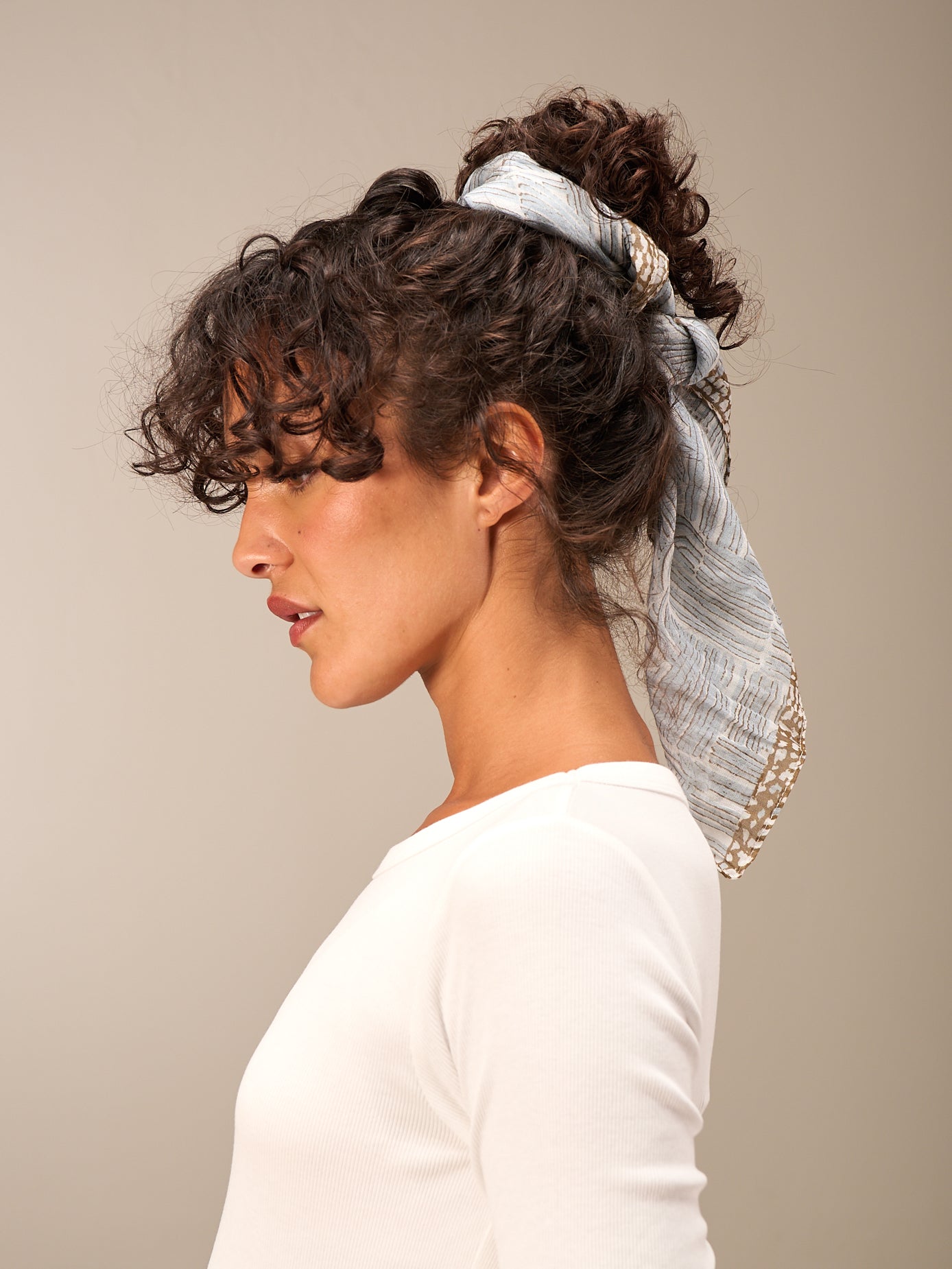 foulard imprimé