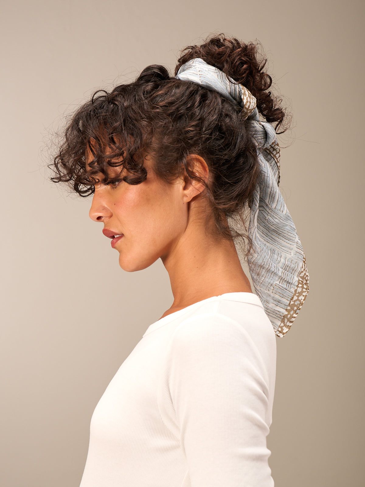 foulard imprimé