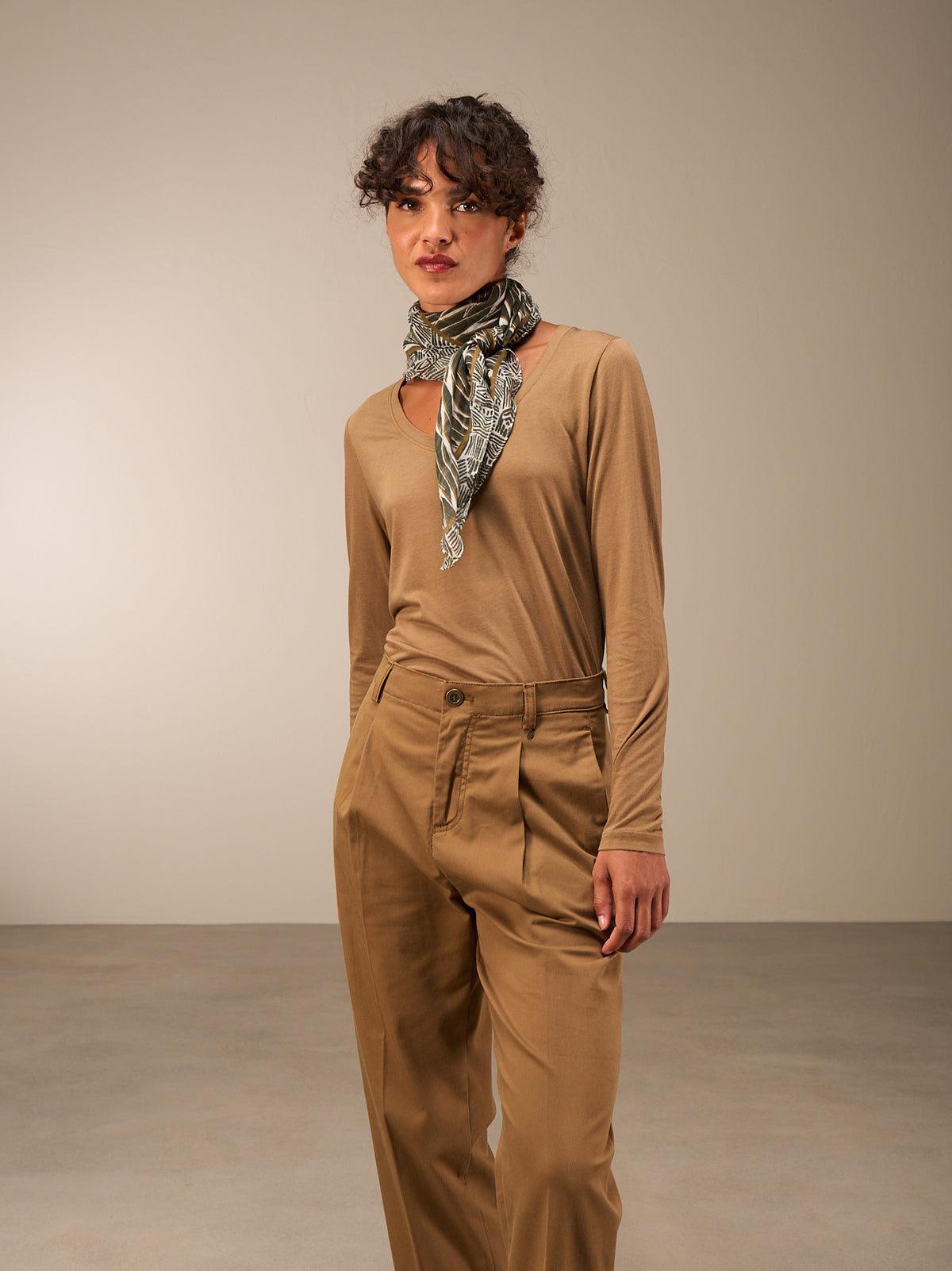 foulard imprimé