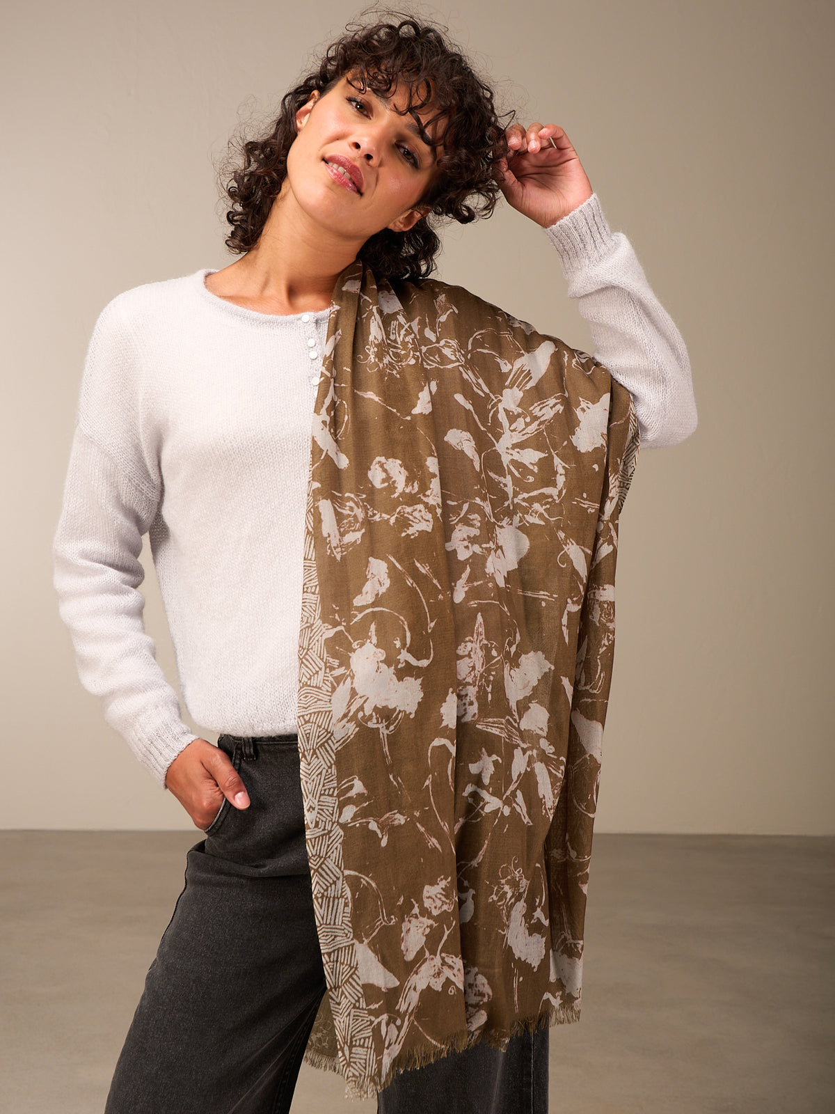 Wool scarf