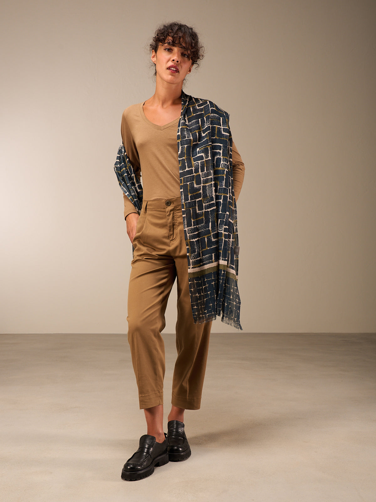 Wool scarf