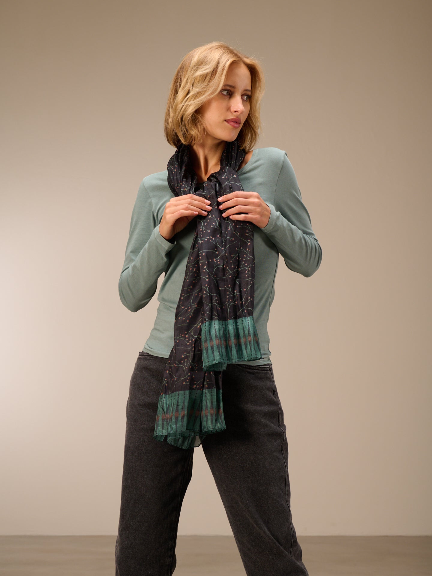 foulard en soie