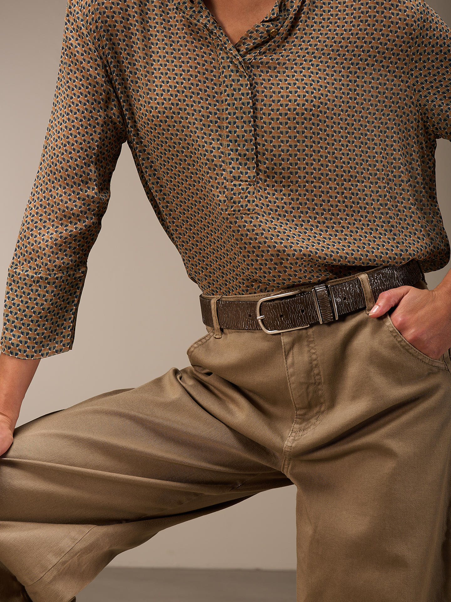 ceinture imprimée