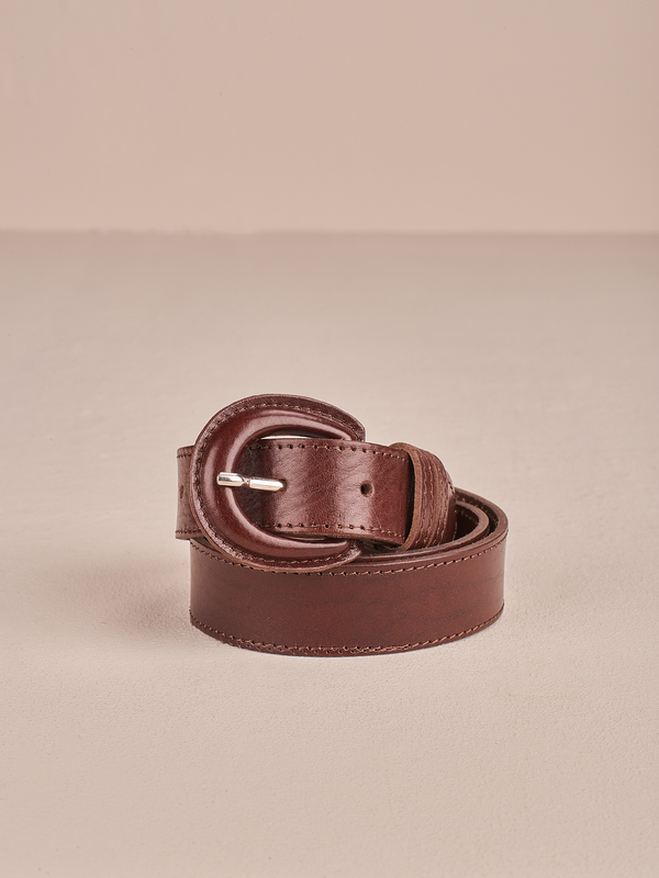 Belt with buckle