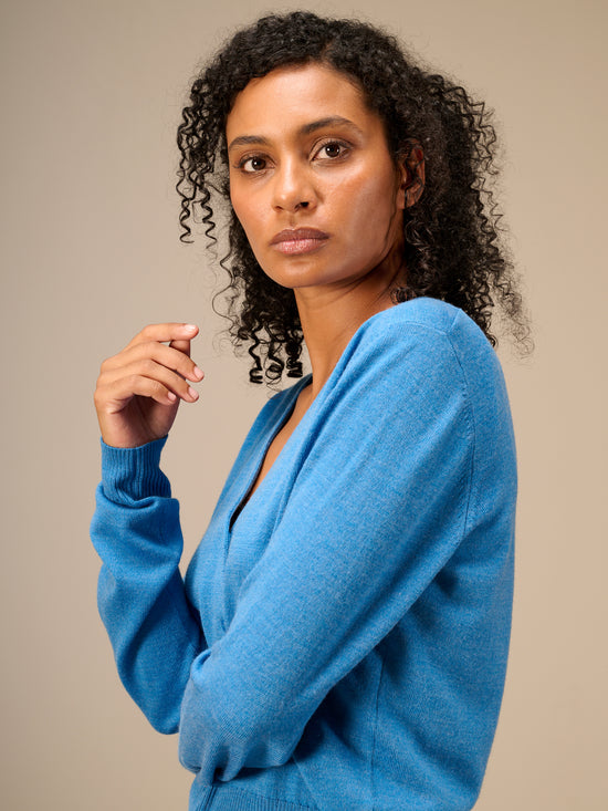Merinostrickjacke