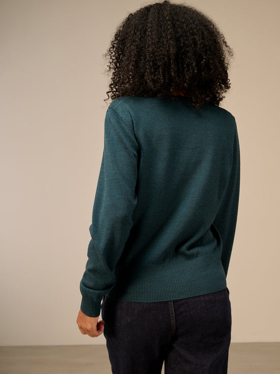 Merinostrickjacke
