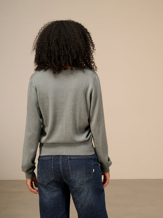 Merinostrickjacke