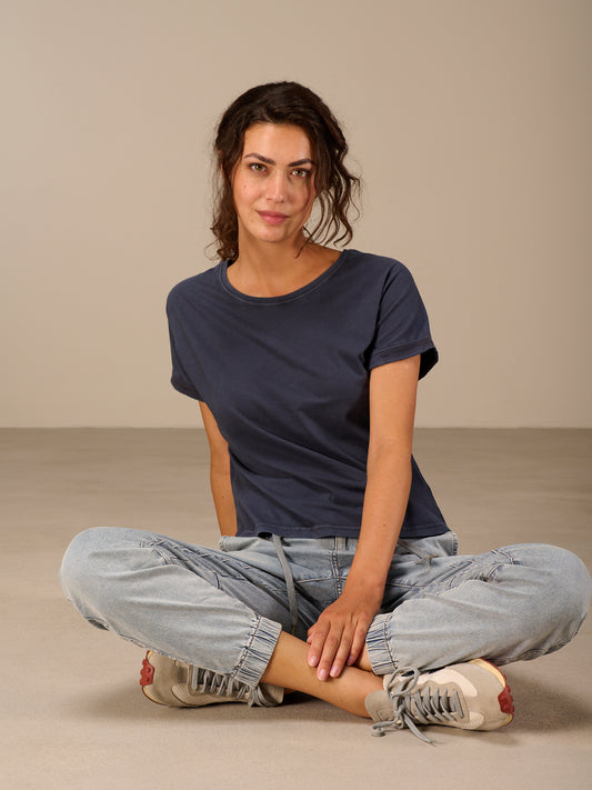 Cap sleeve shirt