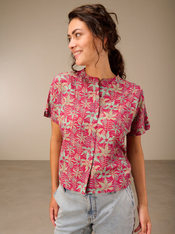 chemise à manches courtes