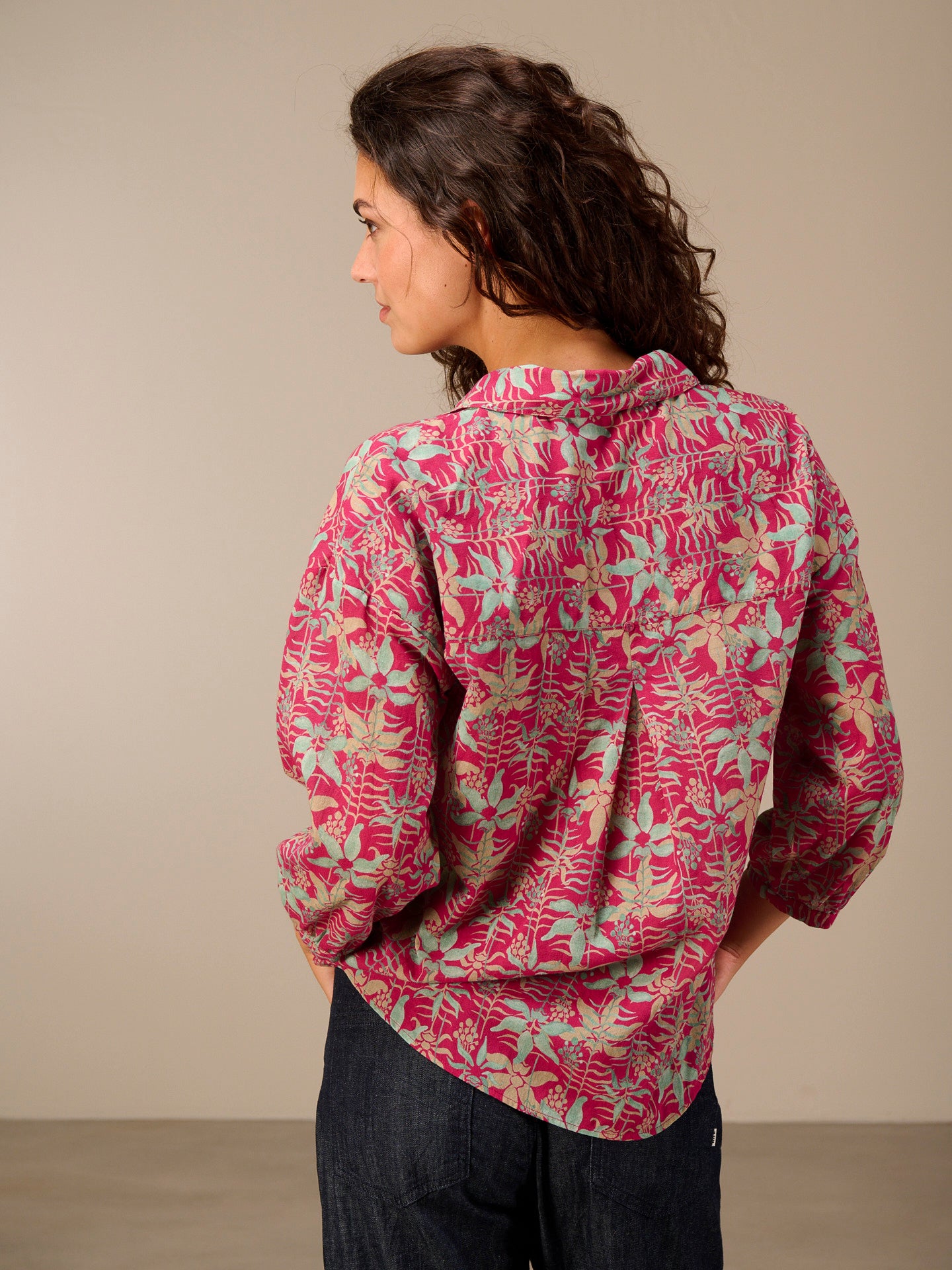 Bluse mit Knopfleiste