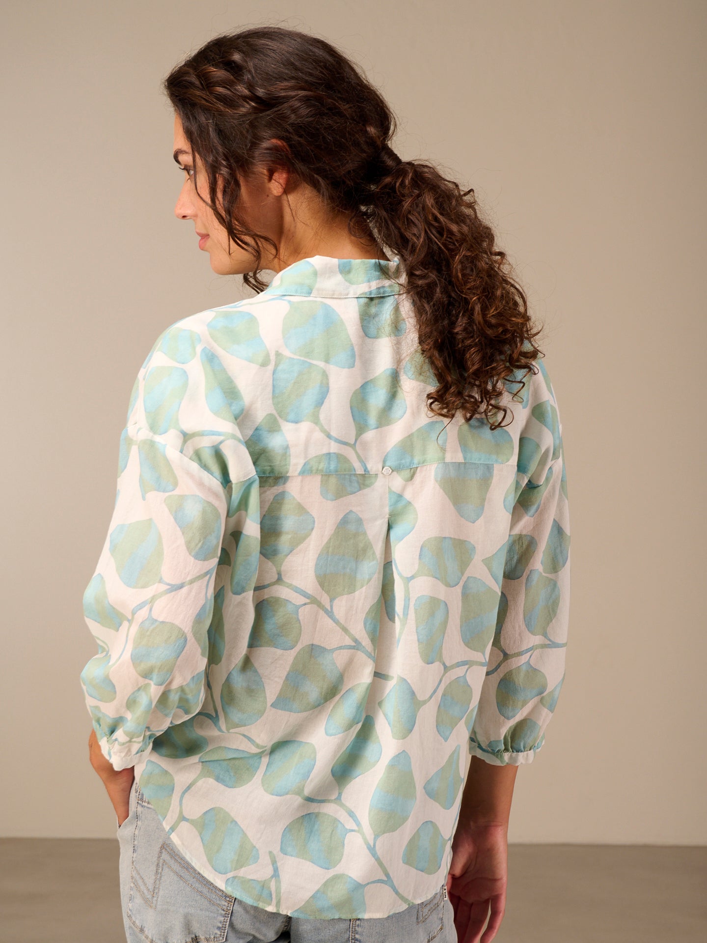 Bluse mit Knopfleiste