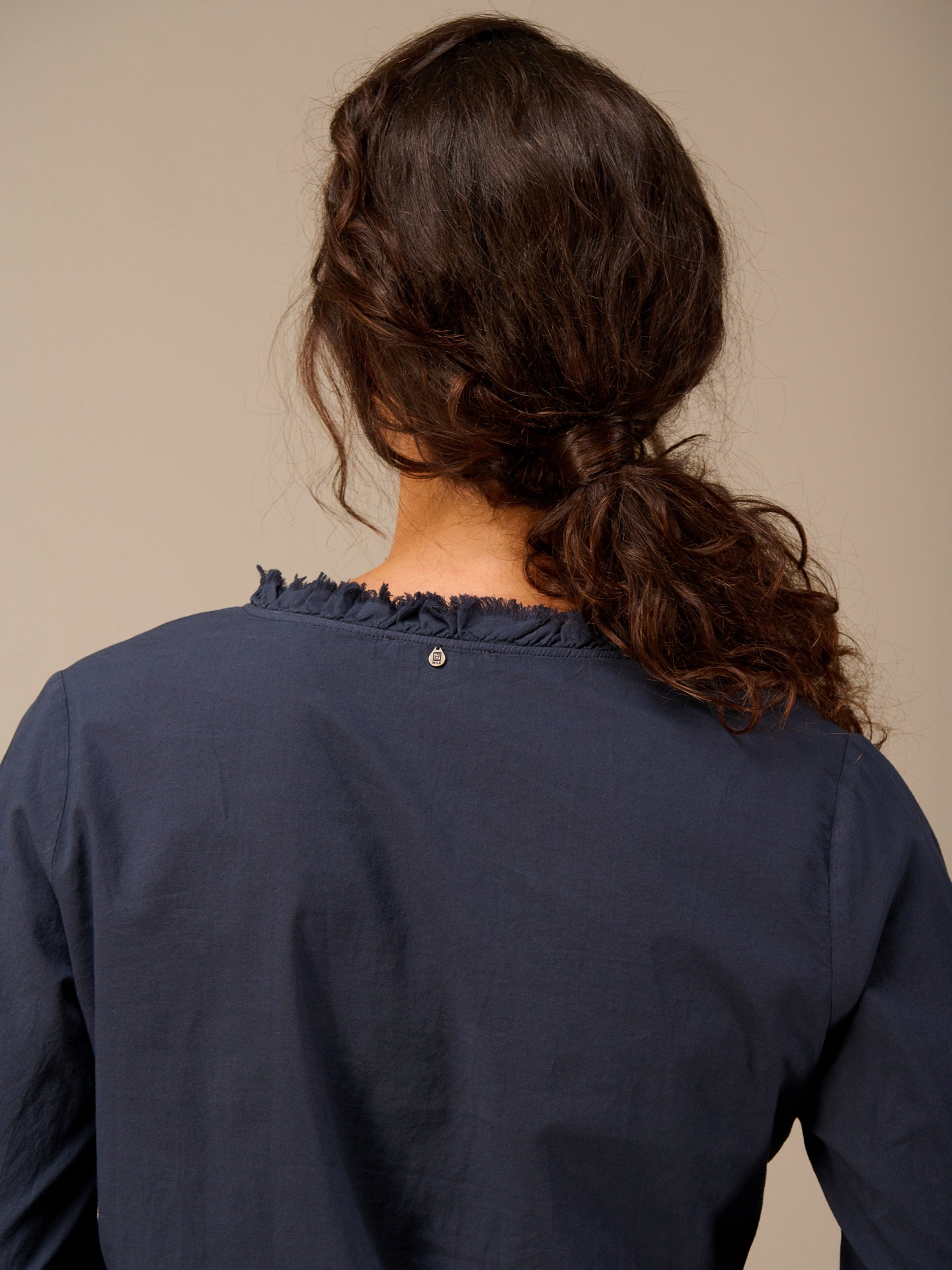 Bluse mit V-Ausschnitt