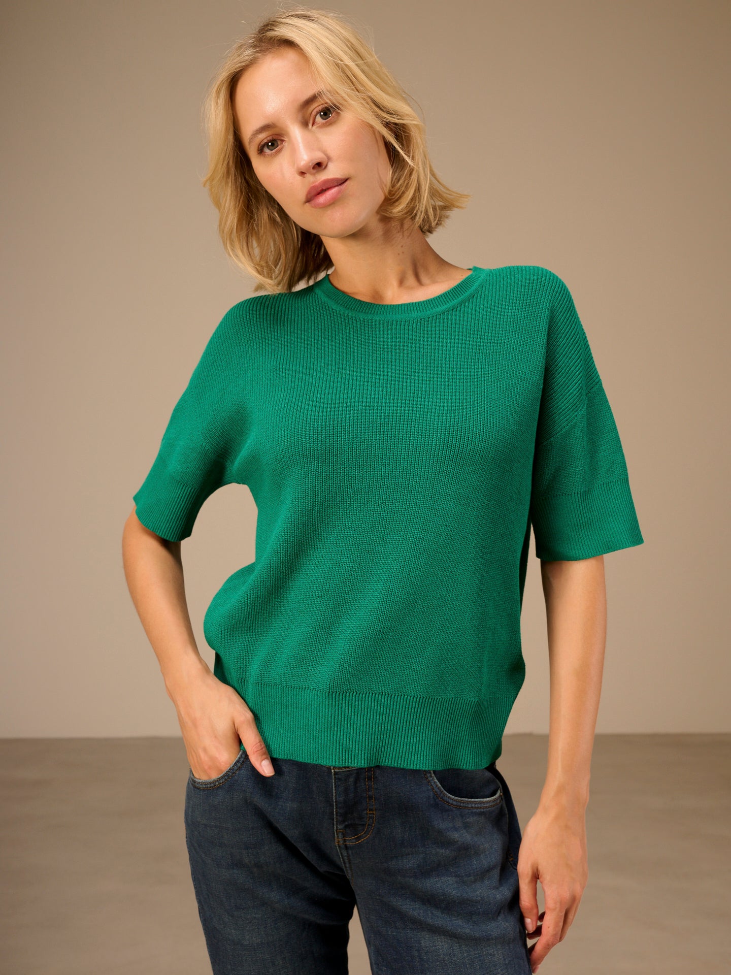 Fine knit sweater