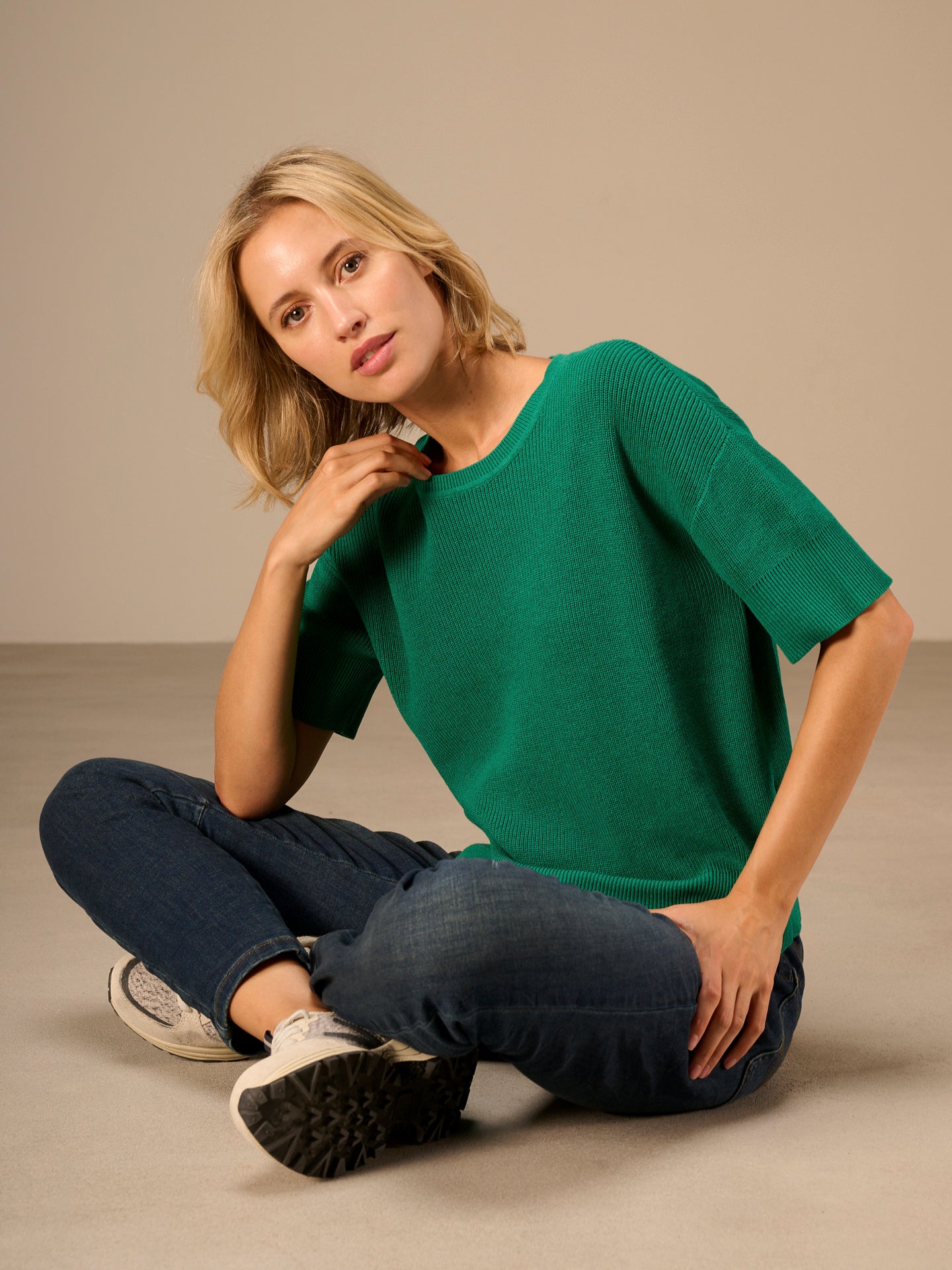 Fine knit sweater