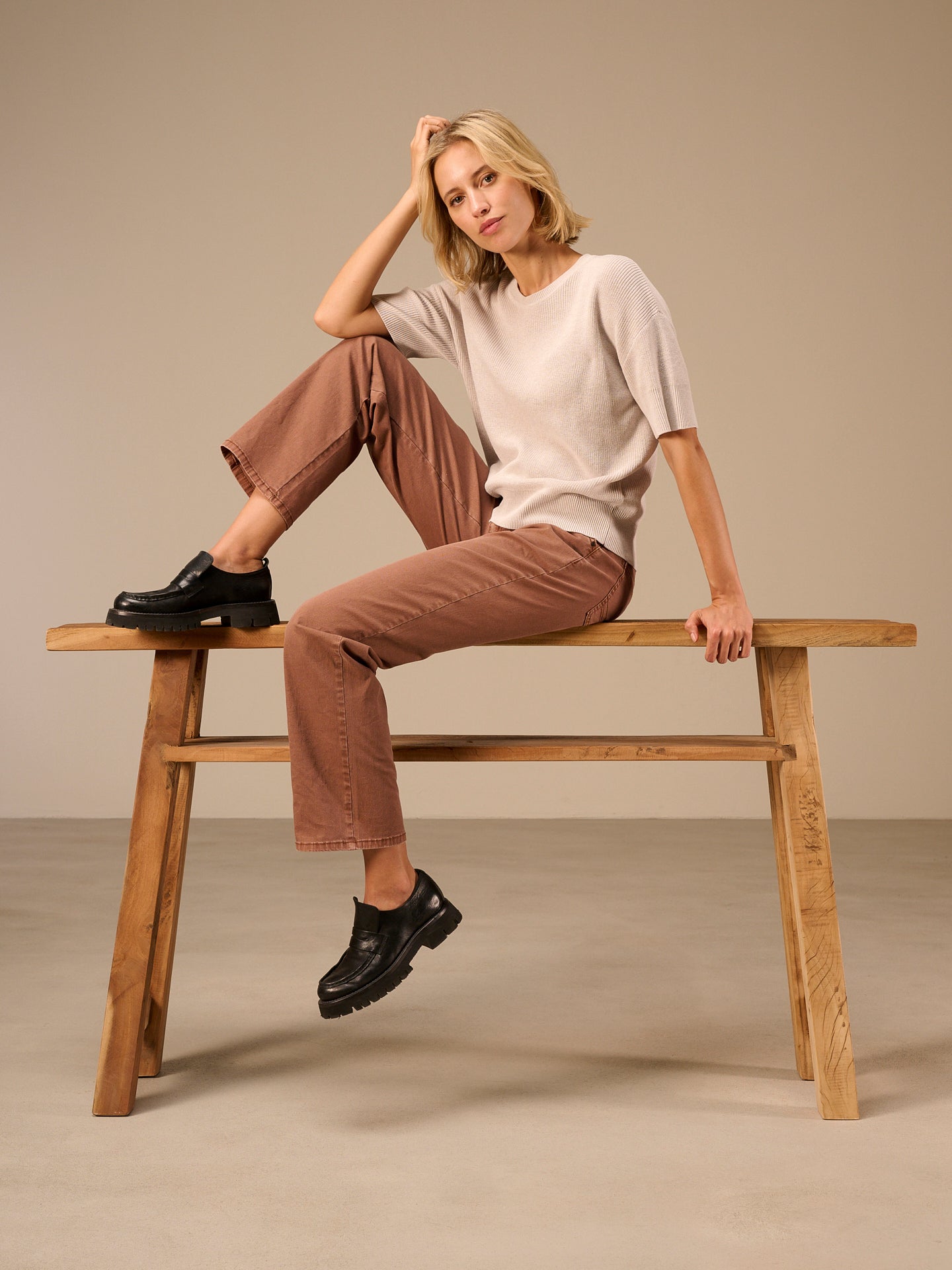 Fine knit sweater