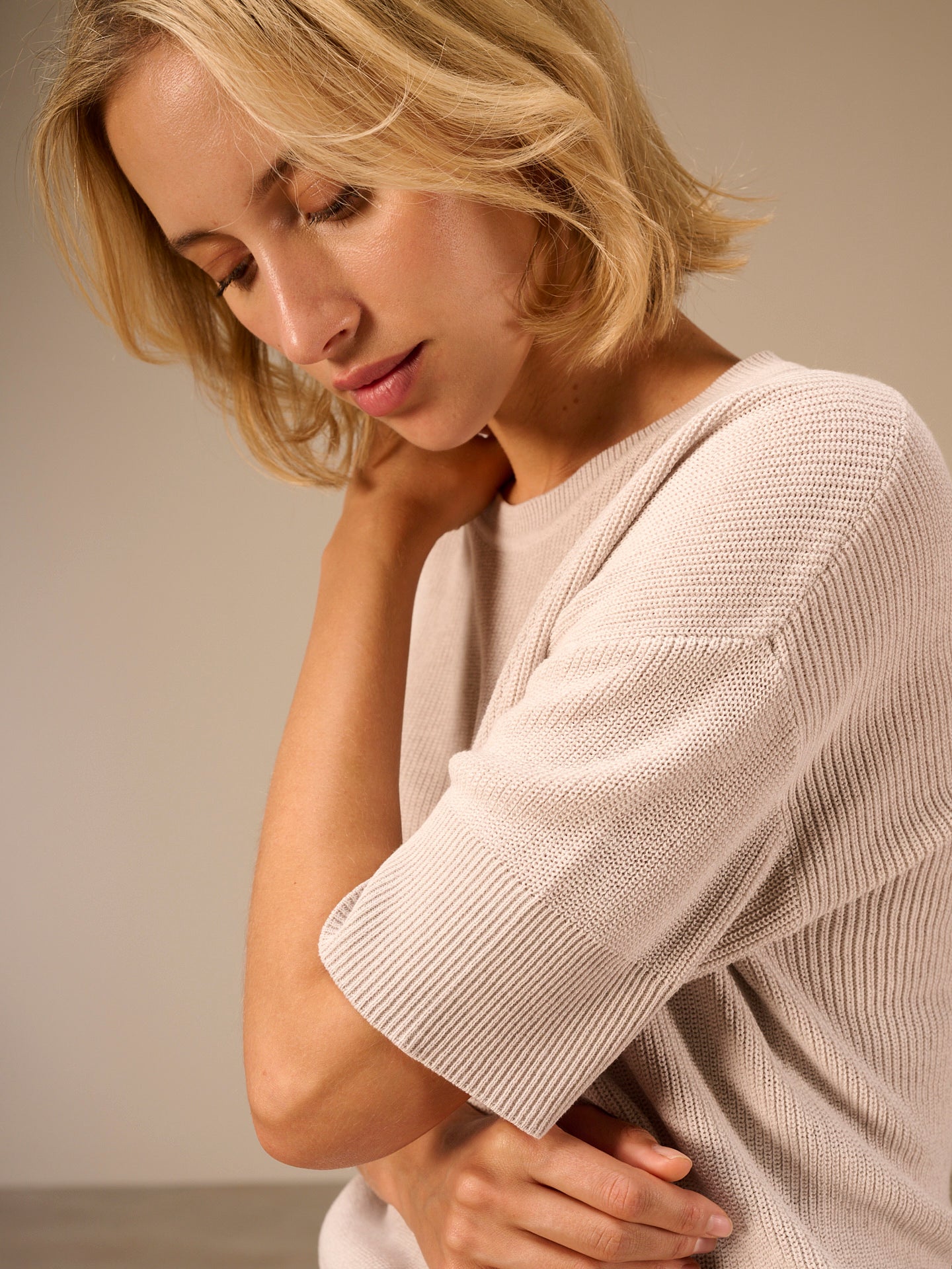 Fine knit sweater