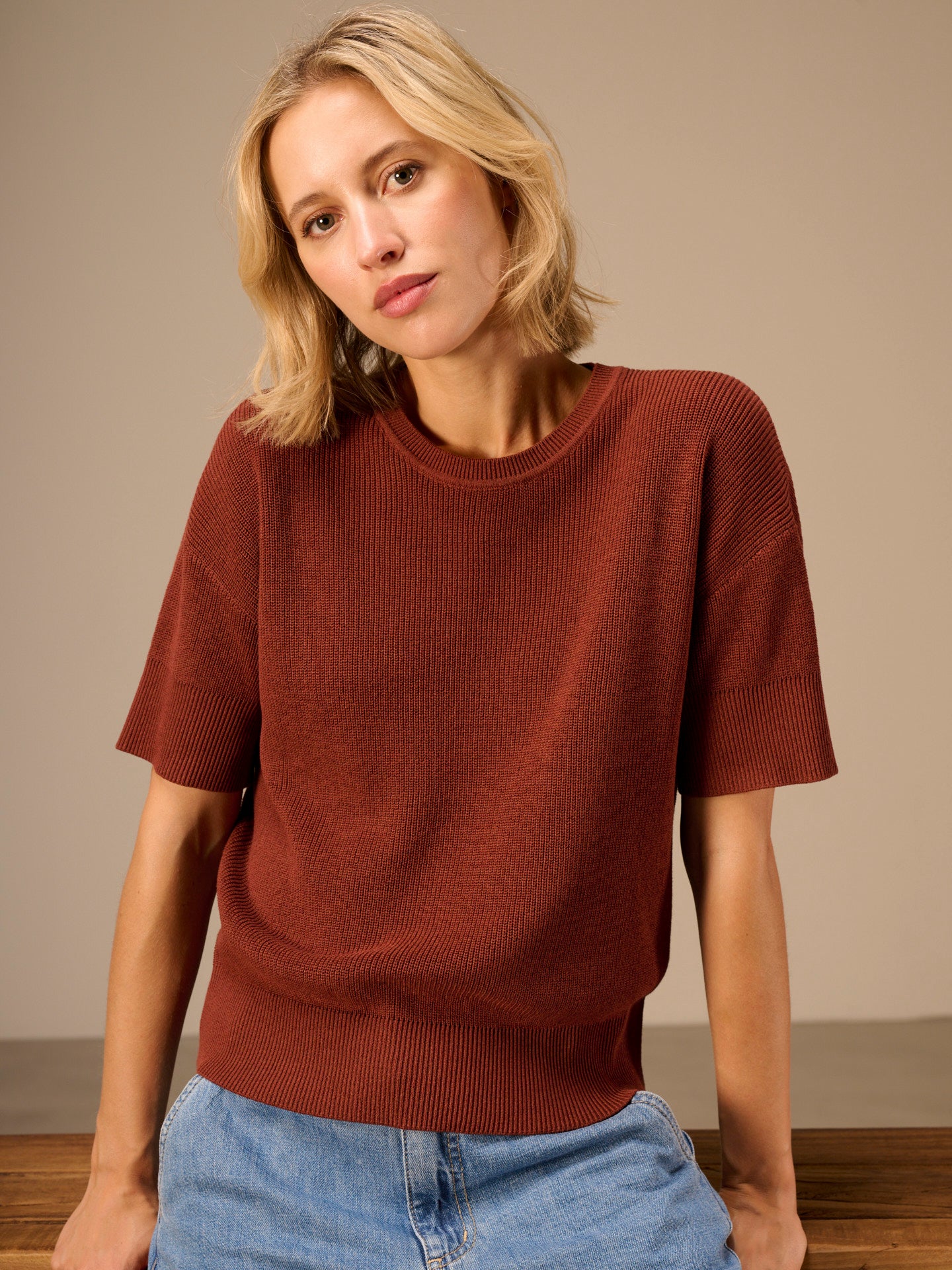 Fine knit sweater