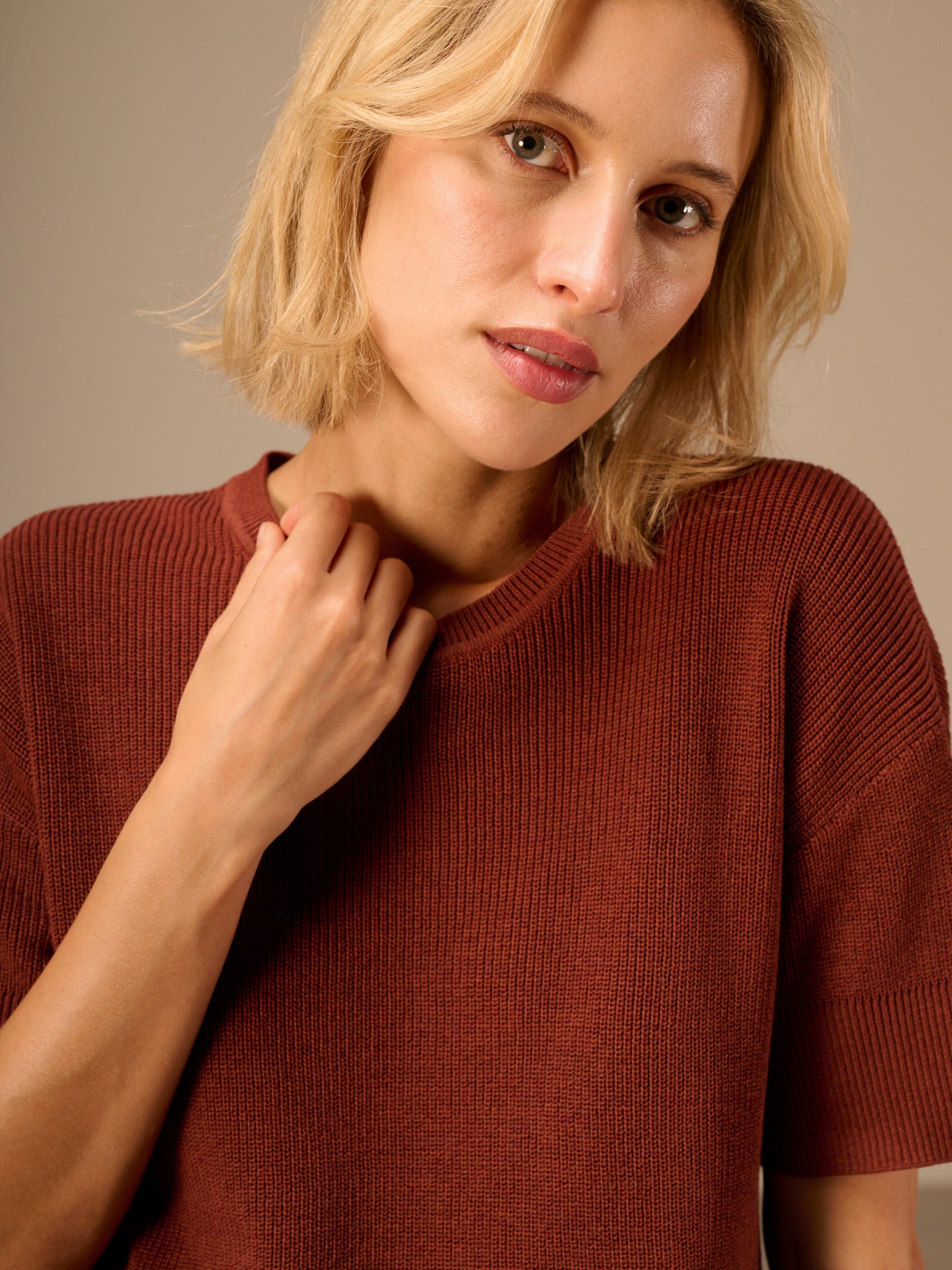 Fine knit sweater