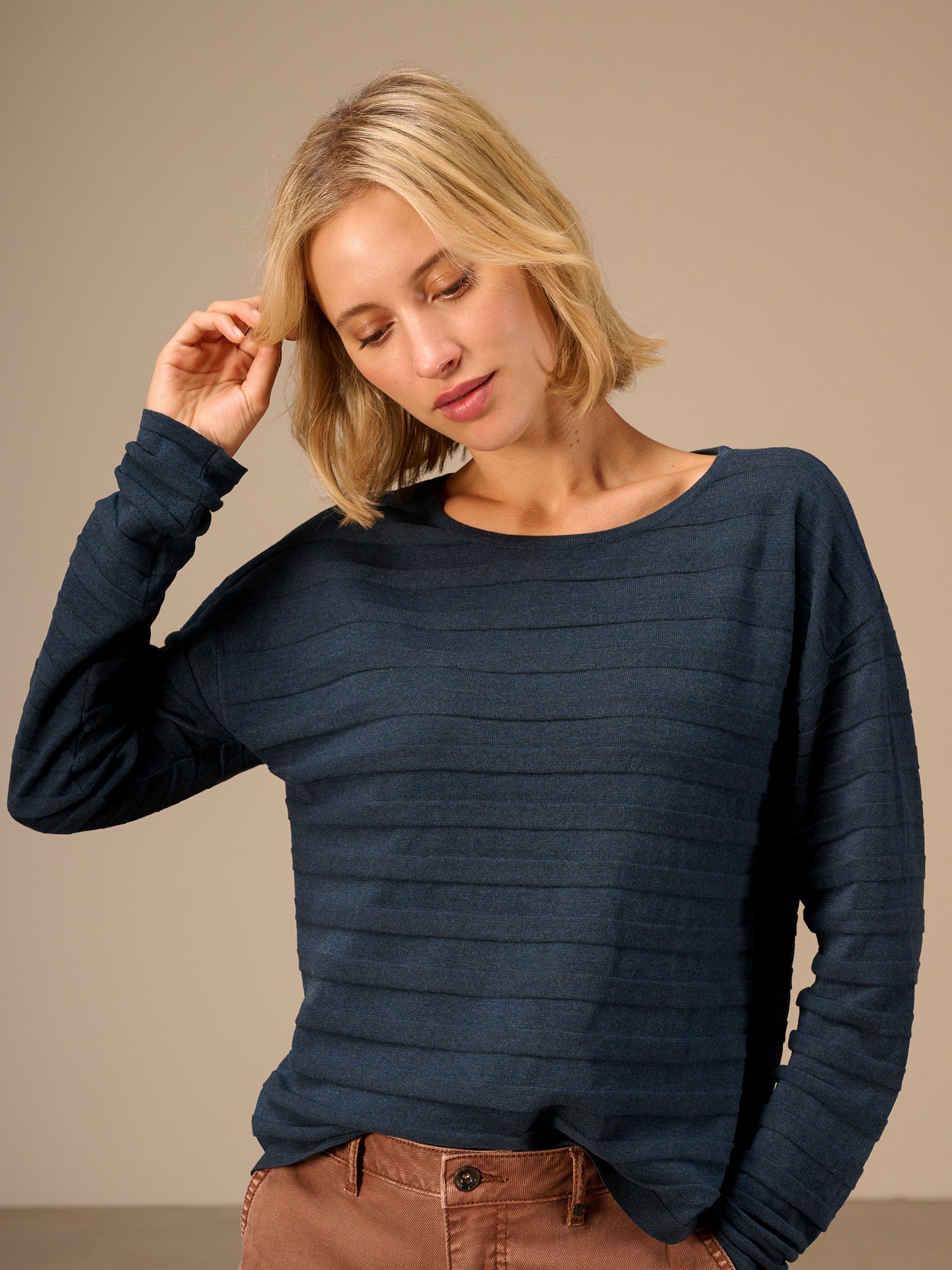 Maglione in maglia fine