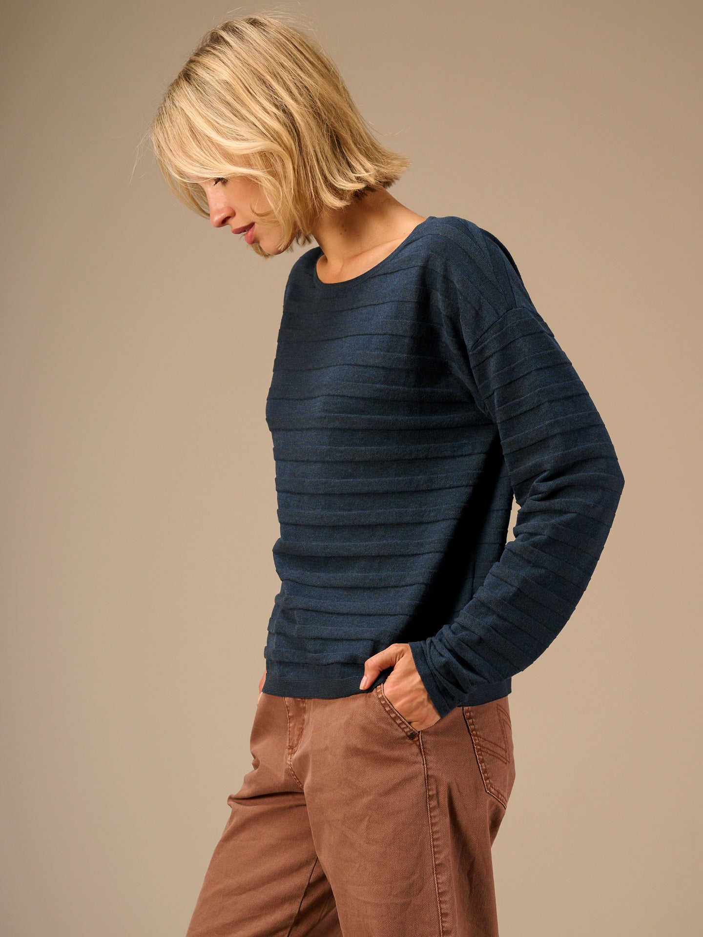 Maglione in maglia fine