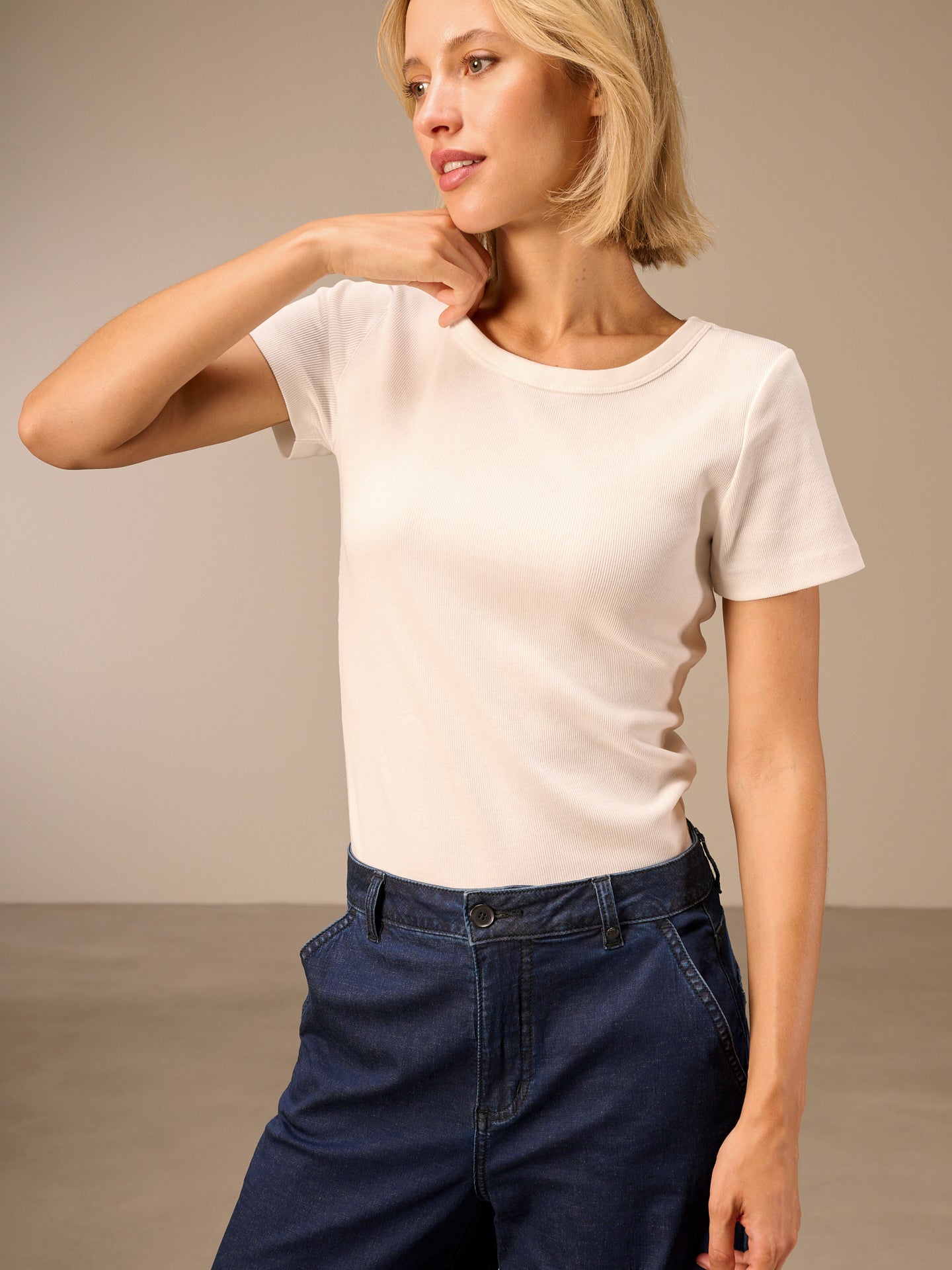 Ribbed shirt