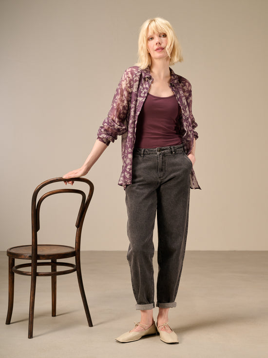 Bluse mit Knopfleiste