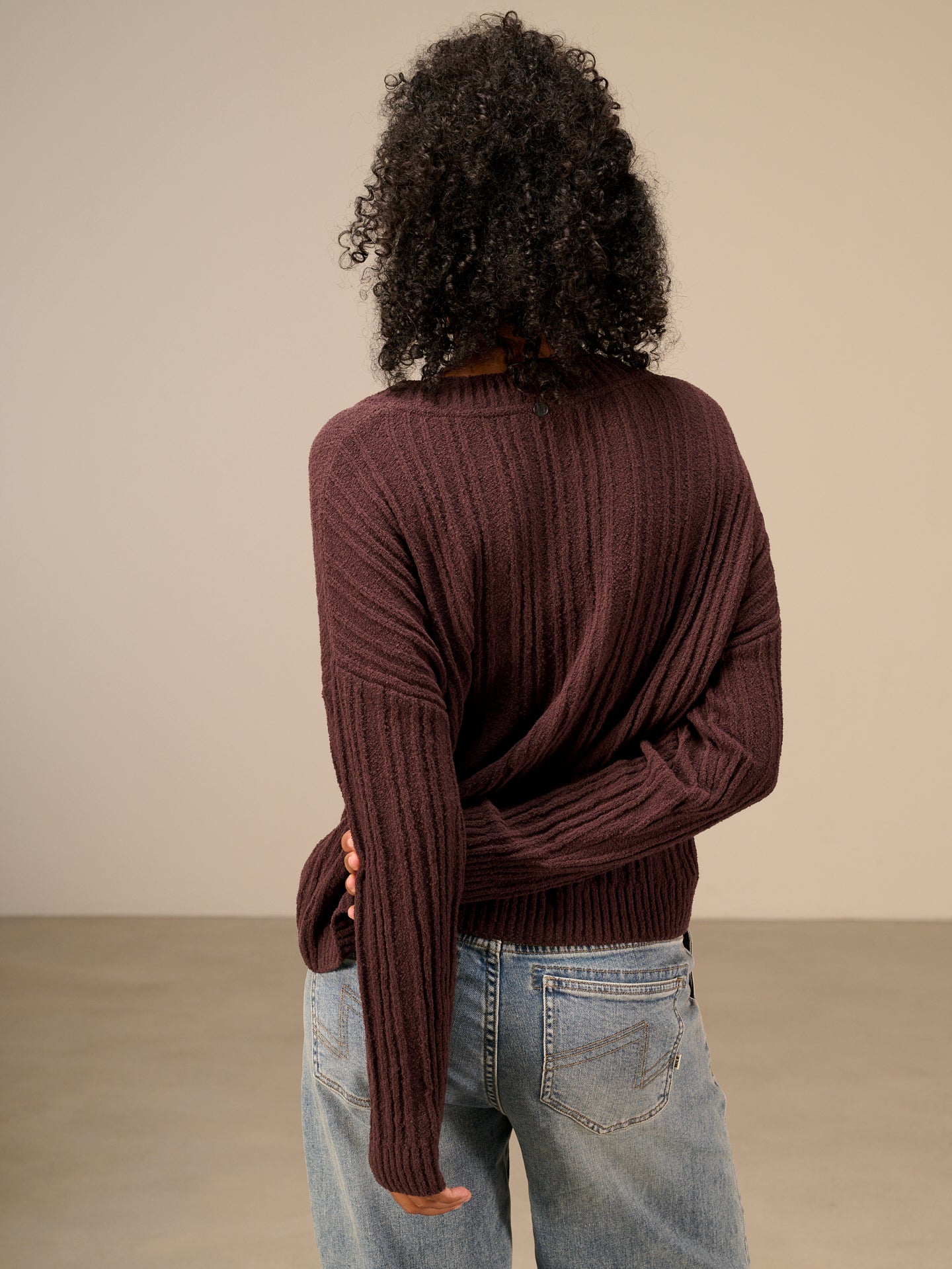 Pullover mit V-Ausschnitt