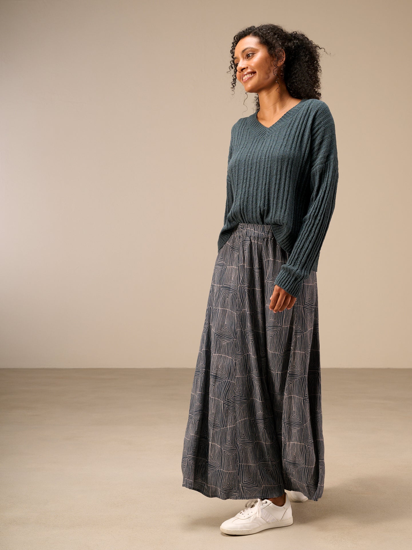 Pullover mit V-Ausschnitt