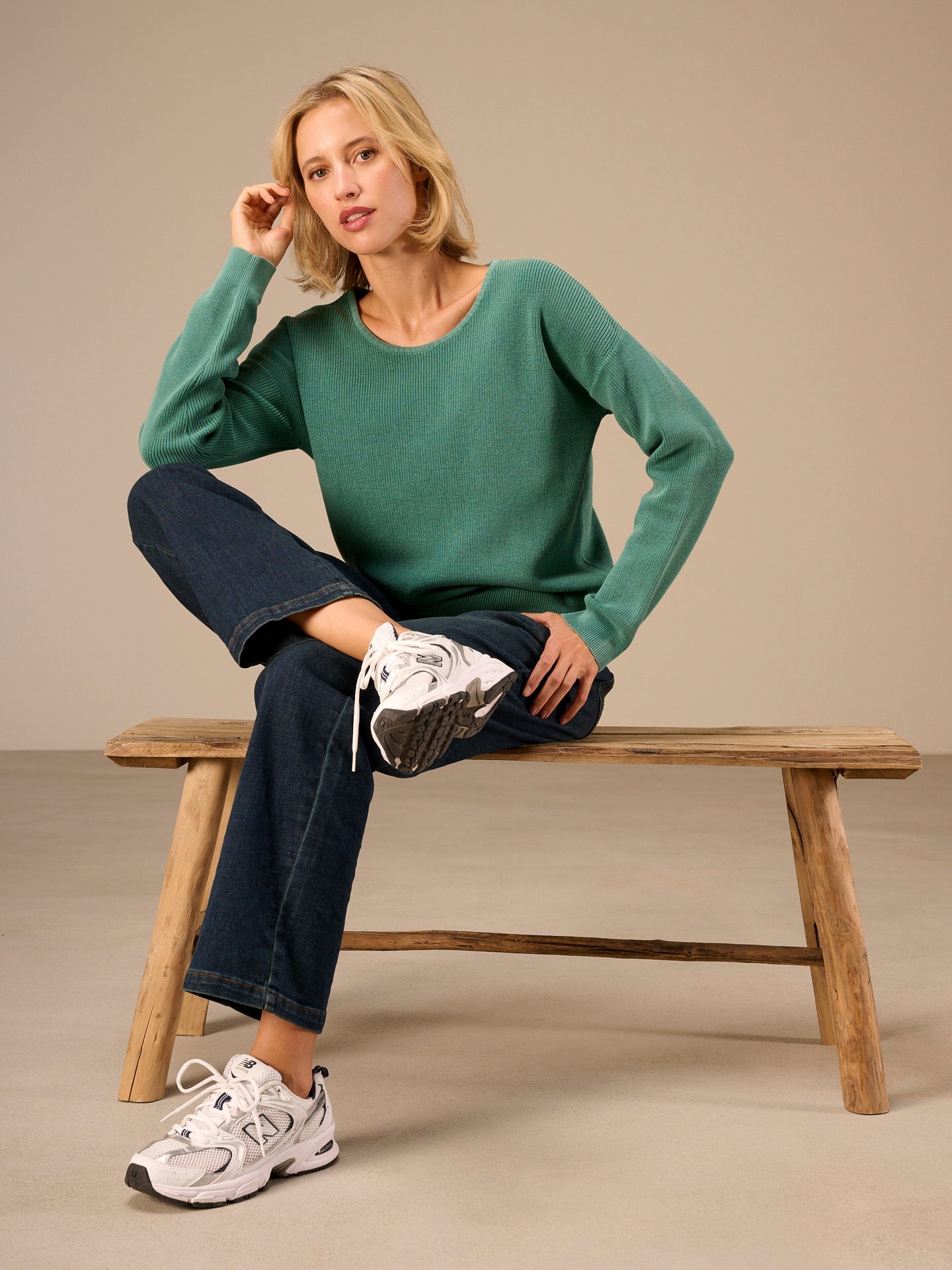 Round-neck sweater