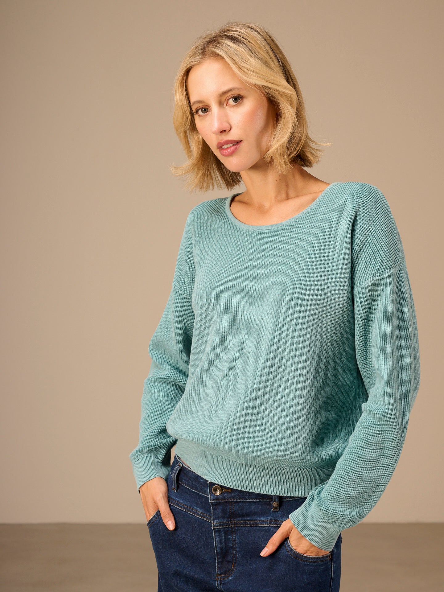 Round-neck sweater