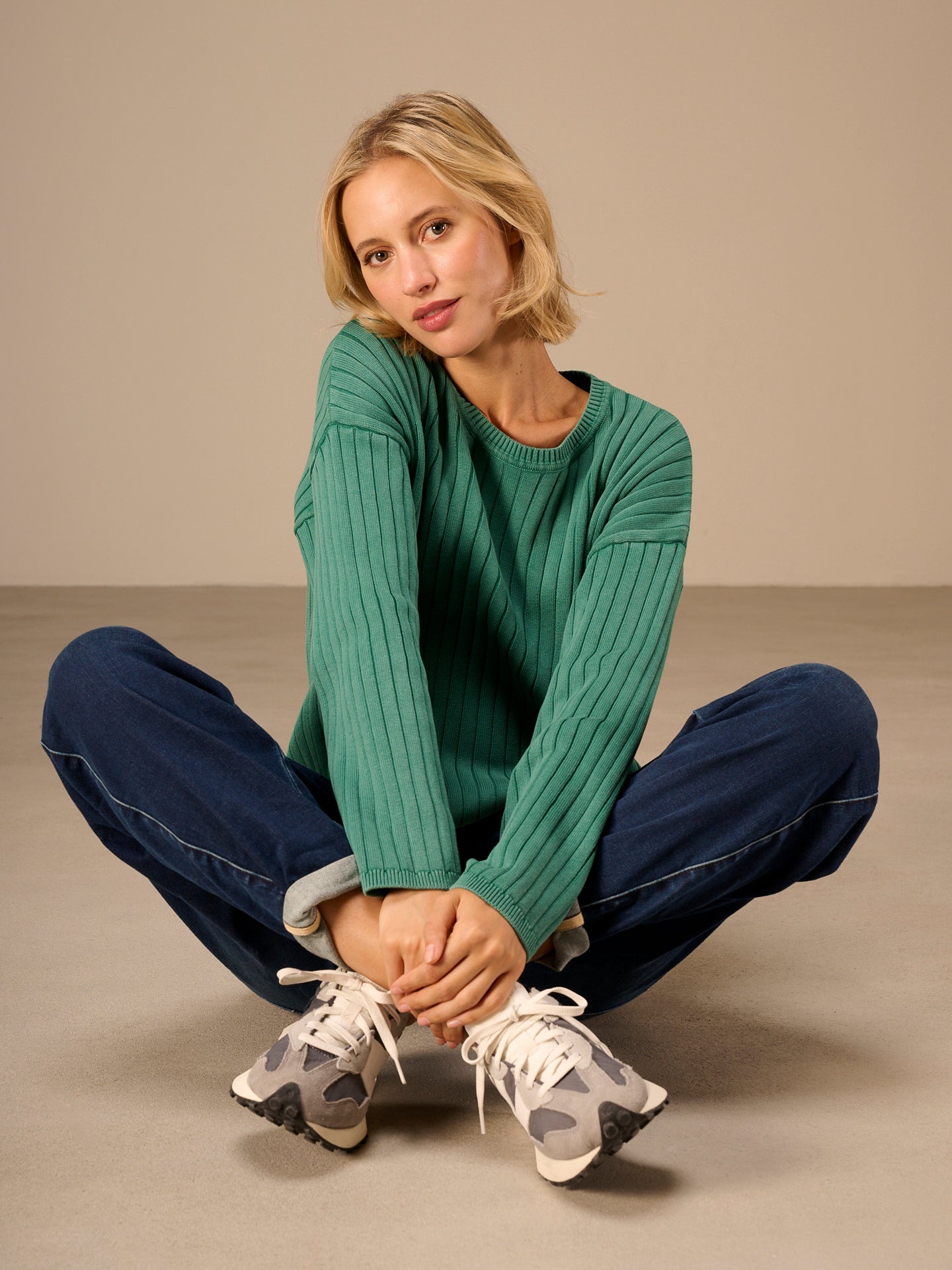 Round-neck sweater