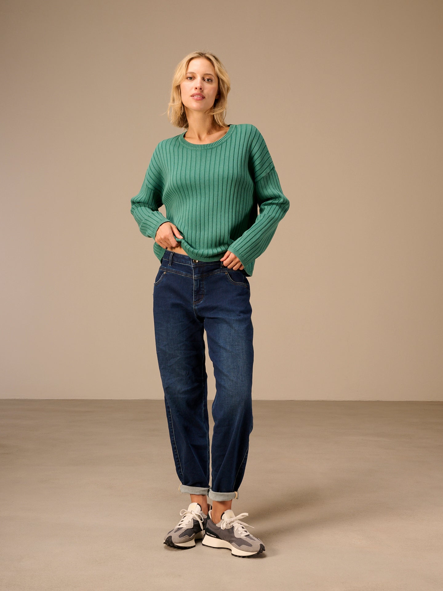 Round-neck sweater