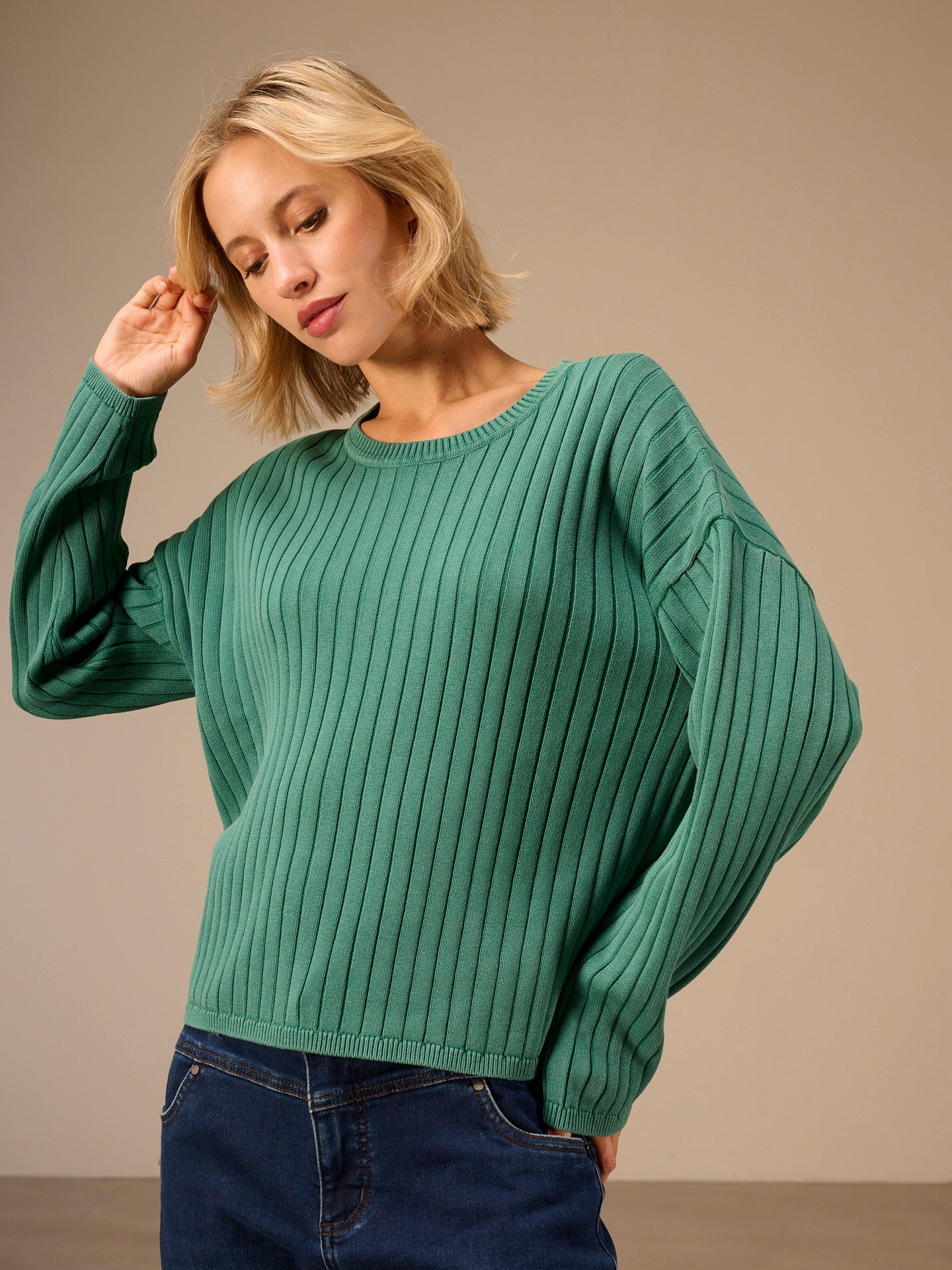 Round-neck sweater