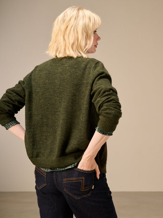 Button-up cardigan