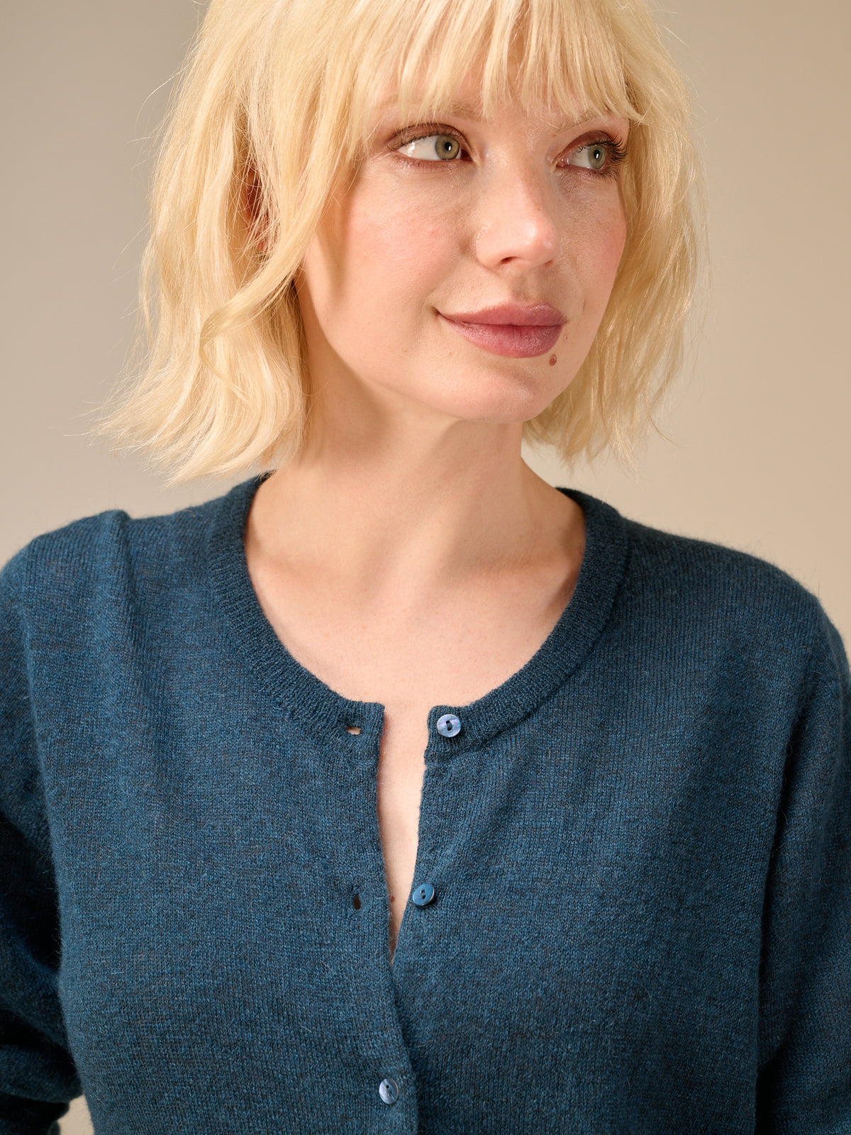 Button-up cardigan