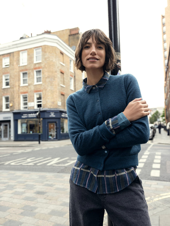 Button-up cardigan