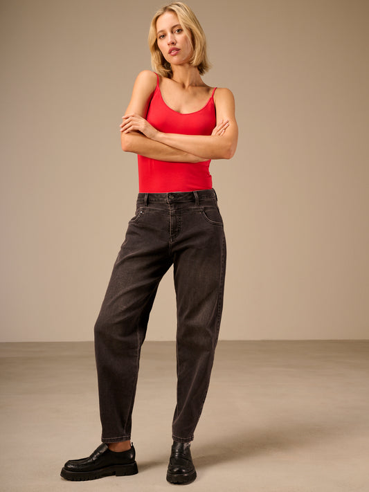Jeans barrel fit