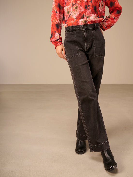 Pantaloni a gamba larga