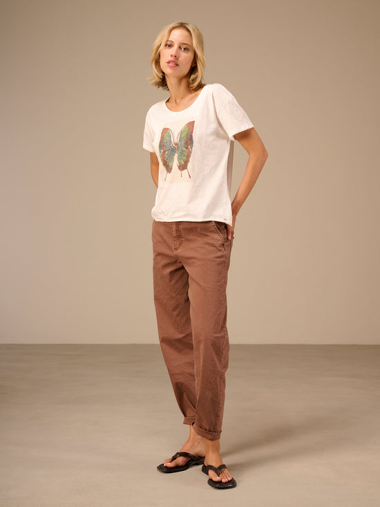 Pantaloni barrel fit