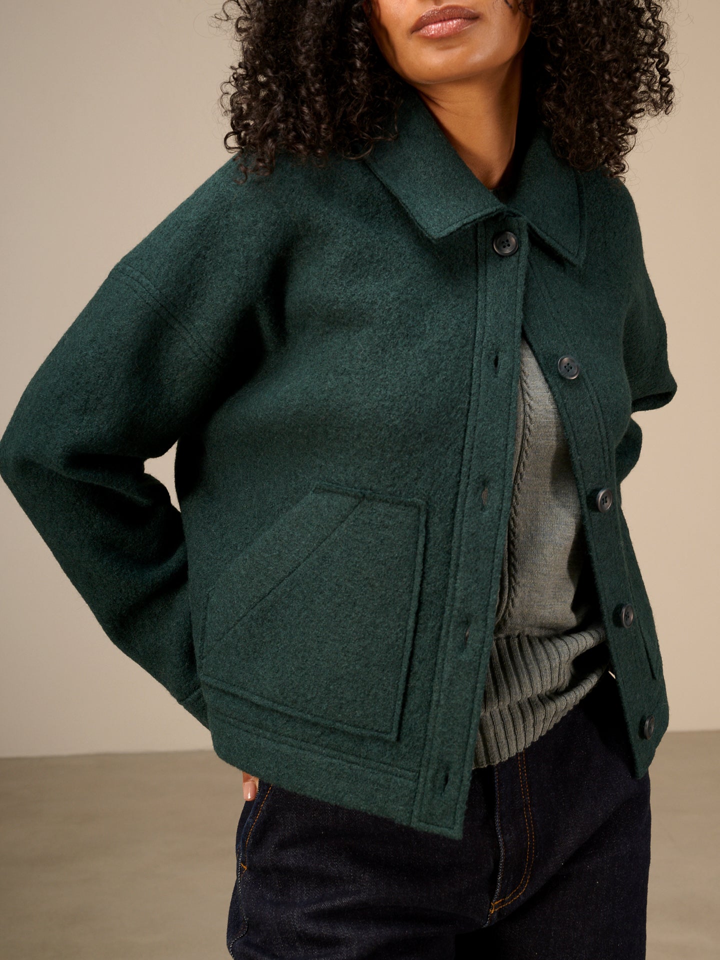 Leichte Jacke