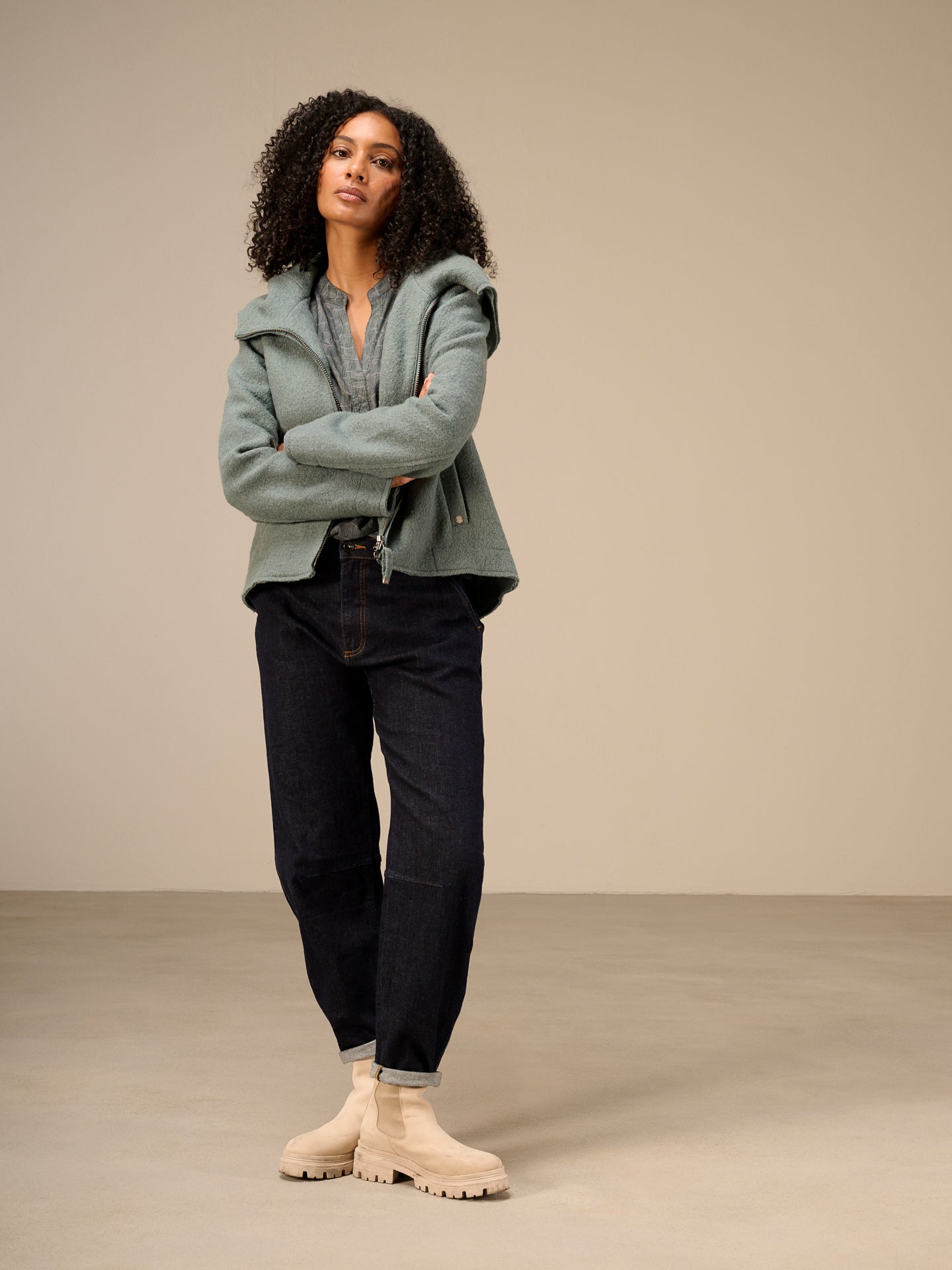 Jacke mit Kapuze