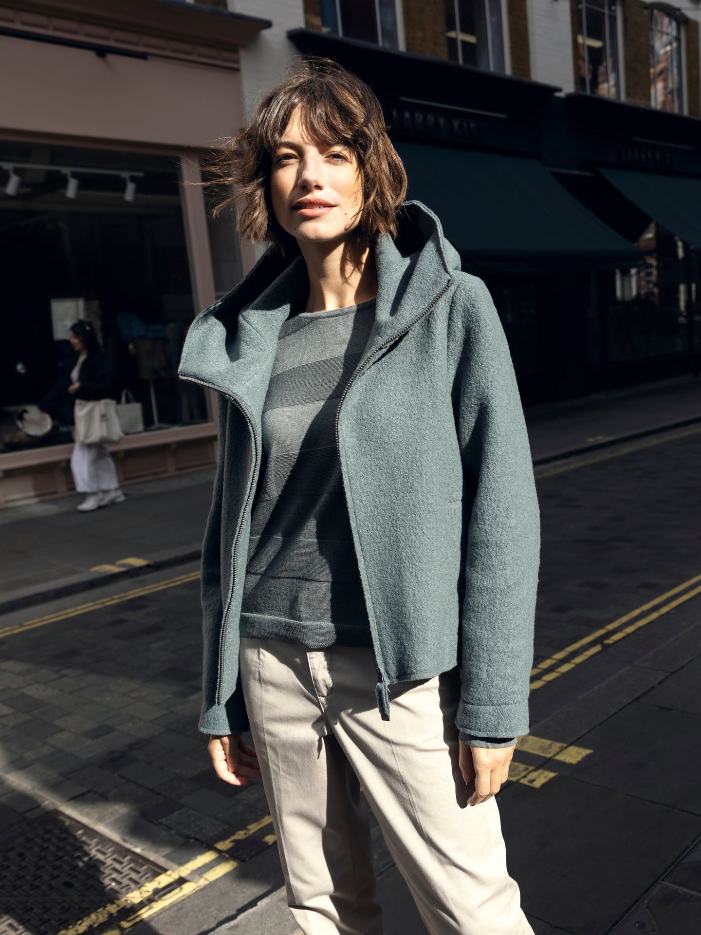Jacke mit Kapuze