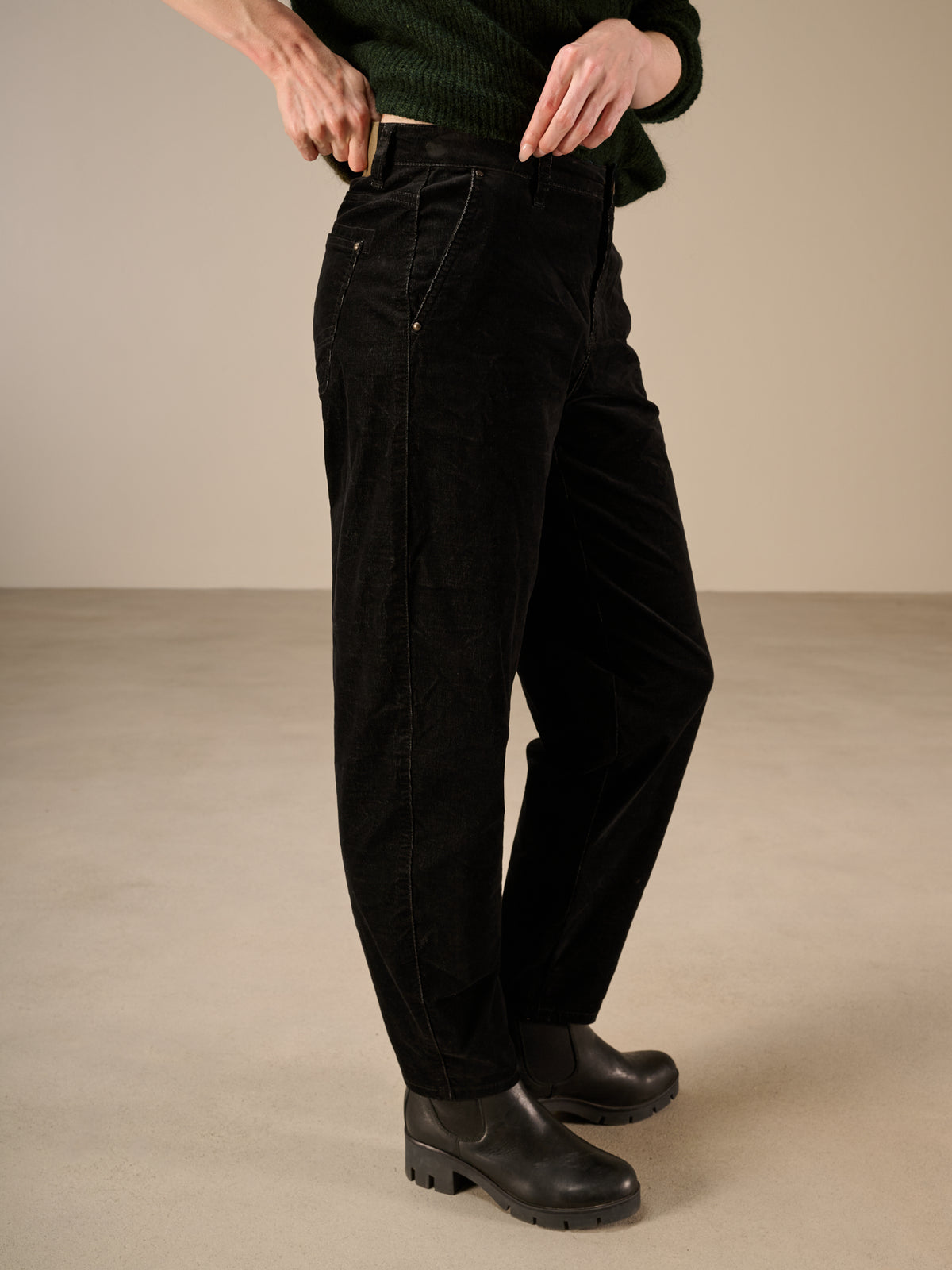 pantalon barrel