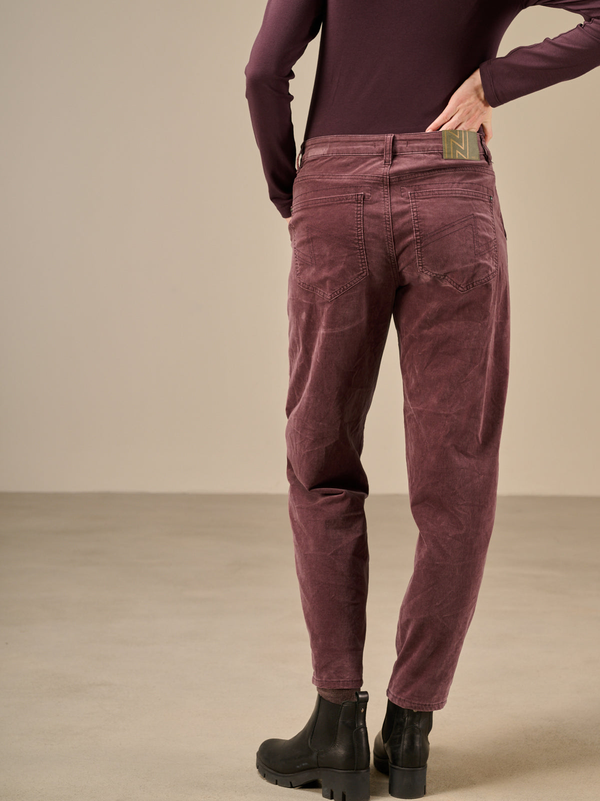 pantalon barrel