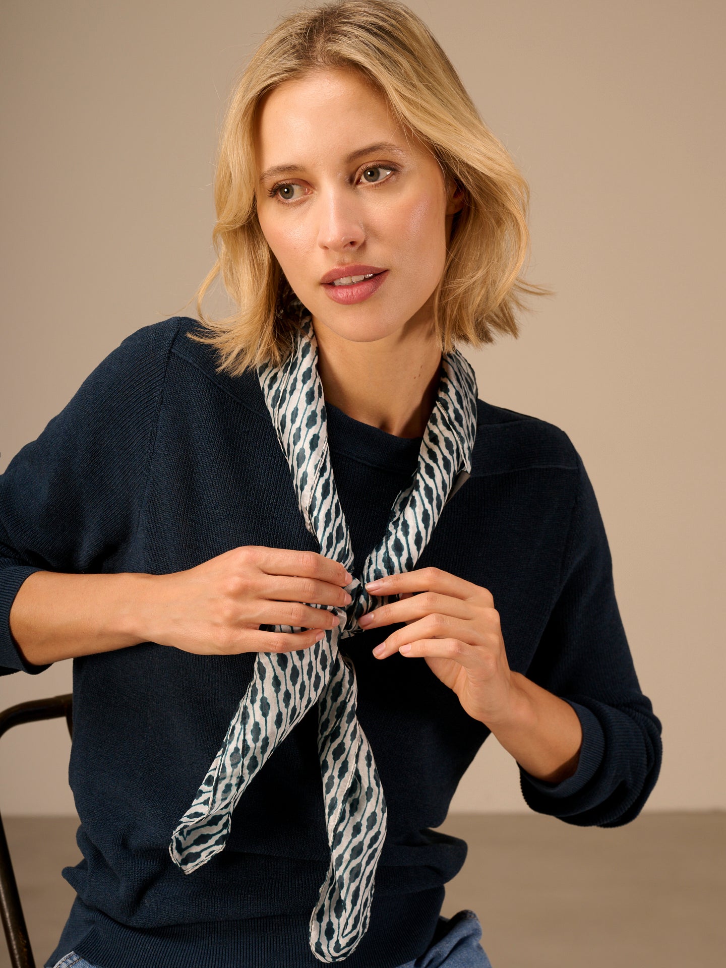 Silk scarf