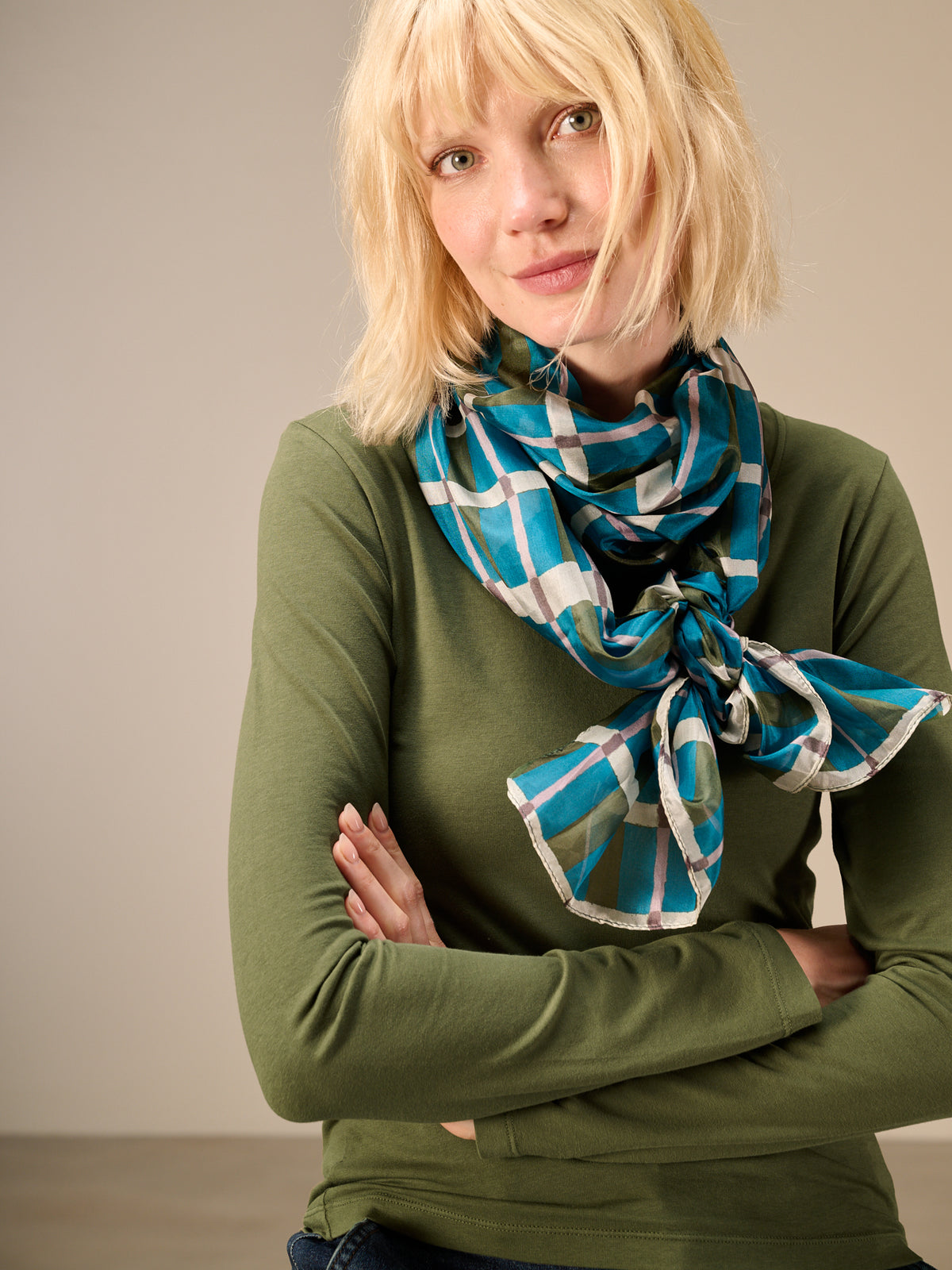 foulard en soie