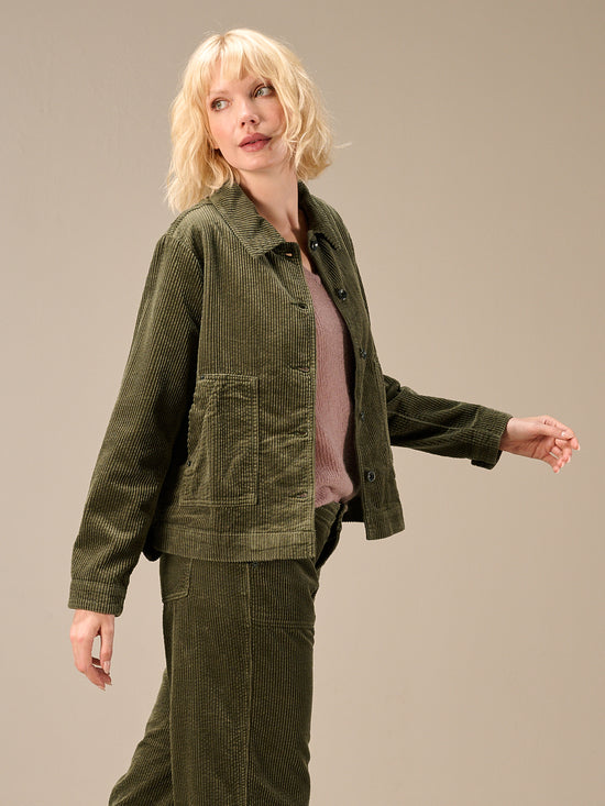 Shirt-collar jacket